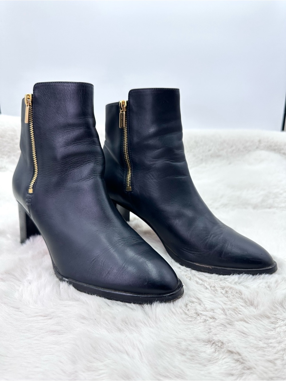 Sarah Flint Perfect Zip Bootie 70 black leather 39 US‎ 9 - Picture 5 of 15